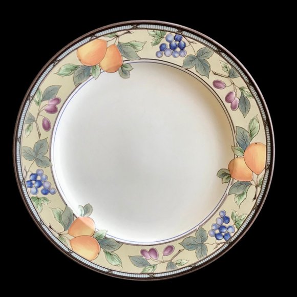 MIKASA Intaglio Garden Harvest Dinner Plate Set of 2 - Picture 6 of 7